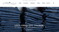 Desktop Screenshot of loyalcollective.com